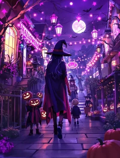 万圣夜物语 同人封面